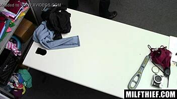 Caught Shoplifting Innerwear In Cctv And Taken To Lp Office For Strip Search - Lisey Sweet