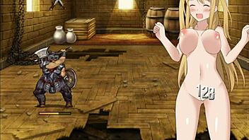 Shira's big tits and teen sex in the battle of the gods