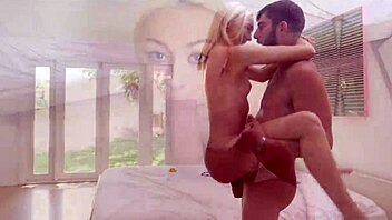 Tiny blonde Chloe from Cum4k gets creampied by her neighbor 😍