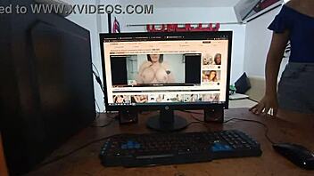 Colombian stepsister with big ass masturbates my huge cock expertly