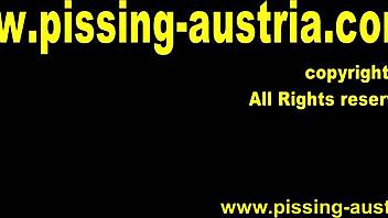 whoa, getting soaked in a wild golden shower session!