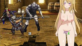 Shira's big tits and teen sex in the battle of the gods