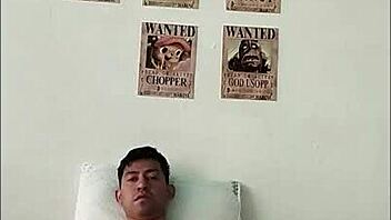 i masturbate on the high bed altair with cock massage