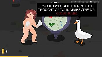 Anime hentai game: Witch squirts and gets creampied in rough sex