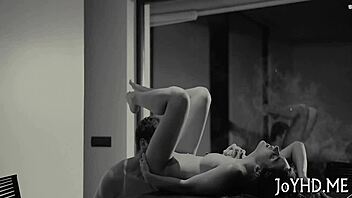 Lustful teen 18+ worships large dong