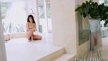 jade kush rides massive cock with skill