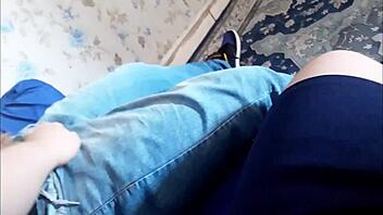 A gay couple explore their desires in part one of this steamy video