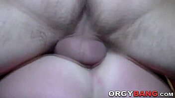 i watched this gangbanged amateur suck cocks with her small tits bouncing