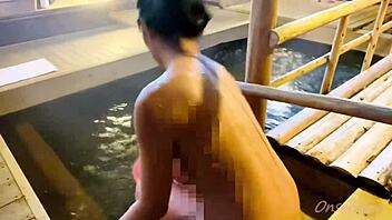 visiting the stone steps open-air bath in mie prefecture