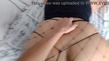 Ebony beauty rica gets her big ass recorded in POV from behind