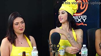 look at these young tattooed girls with pussy piercings, ready for anal action?