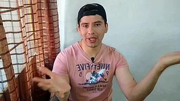 A gay twink's encounter with a straight carpenter leads to a satisfying anal encounter