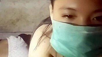 gogo dancing asian girl with big tits shaking on stage