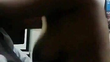 Amateur Latina wife gives homemade blowjob and rides her husband