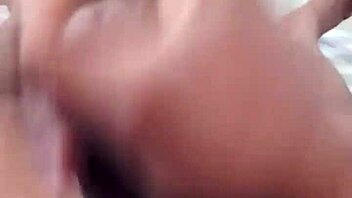 Young teen gives HANDJOB leading to CUMSHOT in maryland home