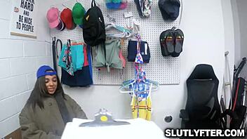 Zerella Skies Caught Shoplifting.