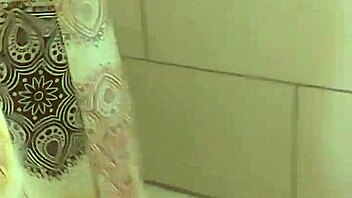 Caught in the Shower with Detailed Bathing Scene