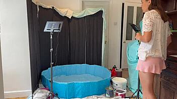 Fuck-Ups and Behind the Scenes Wam Outtakes Part 2 with Brunette Milf