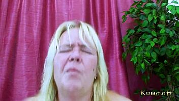 kumalott's rough fuck with a blonde's small tits