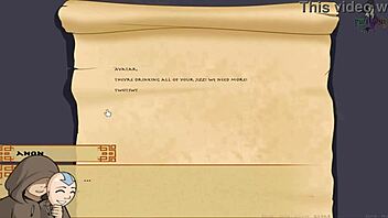 Avatar Hentai Trainer Blowjob Scene