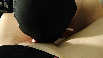 I fucked my gay slave's throat deep with throatpie while watching porn
