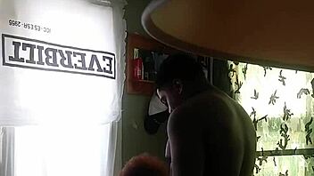 step brother fucks step sister while parents are out shopping