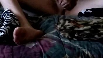 Slut girlfriend feels intense pleasure getting fucked hard by friend.