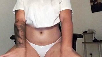 Watch as a sexy amateur rides and gets creampied in this HD video