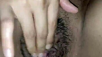 Amateur Latina couple enjoys squirting orgasm