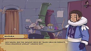 Avatar Hentai Trainer Blowjob Scene