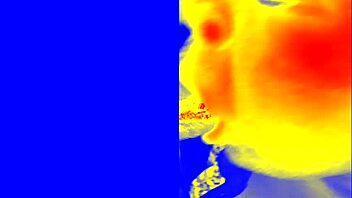 Thermal Delivers Sloppy Ebony Blowjob With Passion