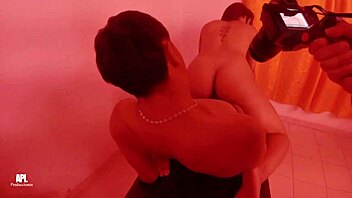 My latina client has a tasty ass, and I just had to fuck her during the massage.