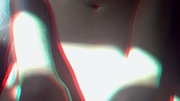 Bettie in catsuit gives blowjob to cameraman