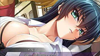 Taimanin Asagi Zero Part 05: Intense Action And Hardcore Scenes.