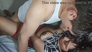 Brunette neighbor indulges in a creampie and records it for fun