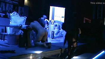 check out these pornstars doing a hot striptease mix. clothes ripped, dildos, lap dances in public