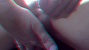 Bettie in catsuit gives blowjob to cameraman