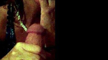 Wife's lips sucking my cock eagerly