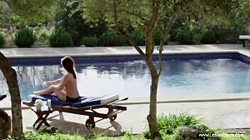 Horny lesbian babes love to kiss and lick pussy with glamour toys and milf passion