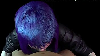 Enjoy a deepthroat blowjob from Motoko in this POV video