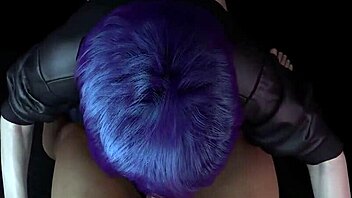 motoko delivers messy blowjob in ghost parody