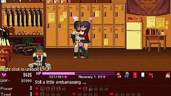 Hentai game where the manager serves all at okeyutei part 1