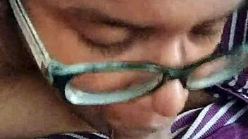 i got a blowjob with glasses