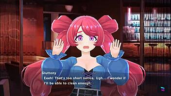 Magicami shows Taimanin Gluttony with big tits