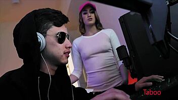 Kenzie Madison Helps Brunette Stepsis Fuck Hard