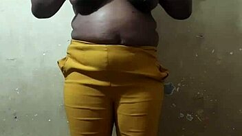 monabhabhi gives a coconut oil massage to boobs