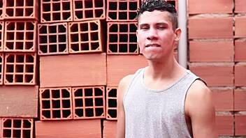 igor and j, two young gay brazilian guys hanging out