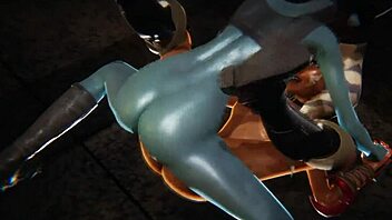ahsoka tano creampied by futa aayla secura in star wars 3d 😈