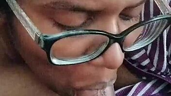 i got a blowjob with glasses