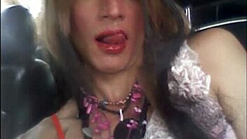 imis travesuras showcases solo transsexual lady in action